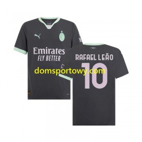 Koszulka AC Milan Rafael Leao 10 Trzeci Koszulki Piłkarskie 2024-2025 Krótki Rękaw